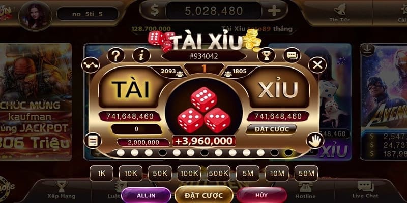đăng ký tài xỉu online